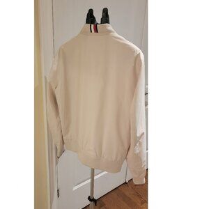 Tommy Hilfiger Lightweight Water-Resistant Bomber - Silver Birch - Size M